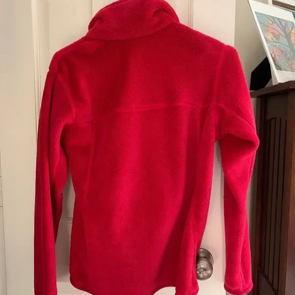 Patagonia Snap-T Fleece Pullover in Hot Pink - Picture 2 of 3